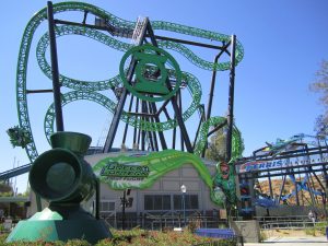 Green Lantern: First Flight Six Flags Magic Mountain