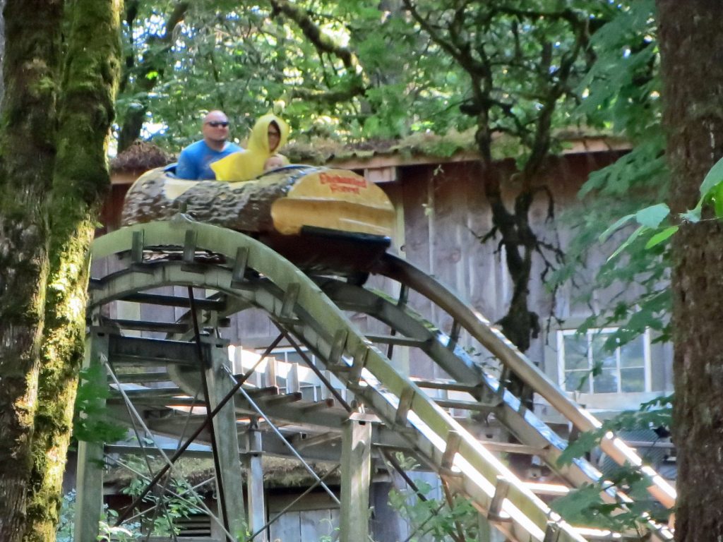 Big Timber Log Ride Enchanted Forest