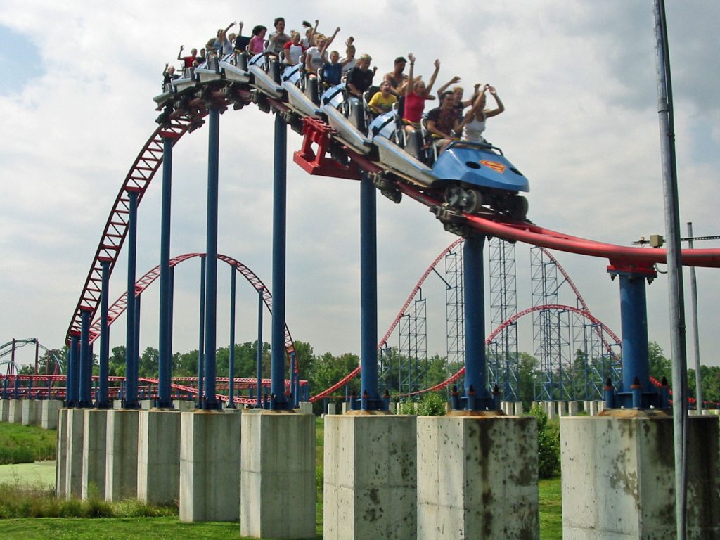 Superman Ride of Steel Six Flags America