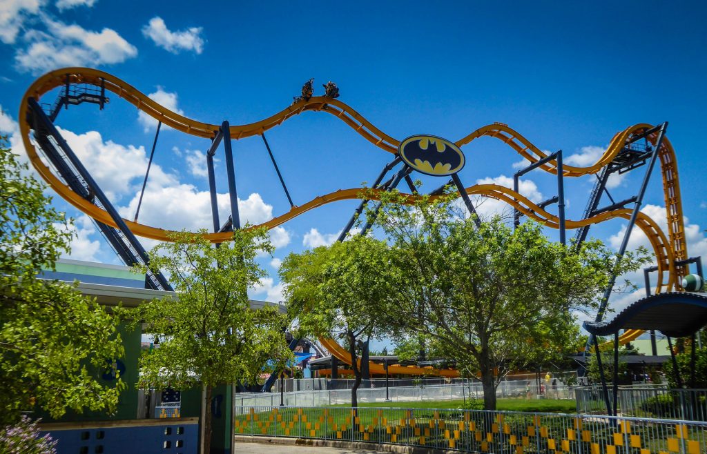 Batman The Ride Six Flags Fiesta Texas