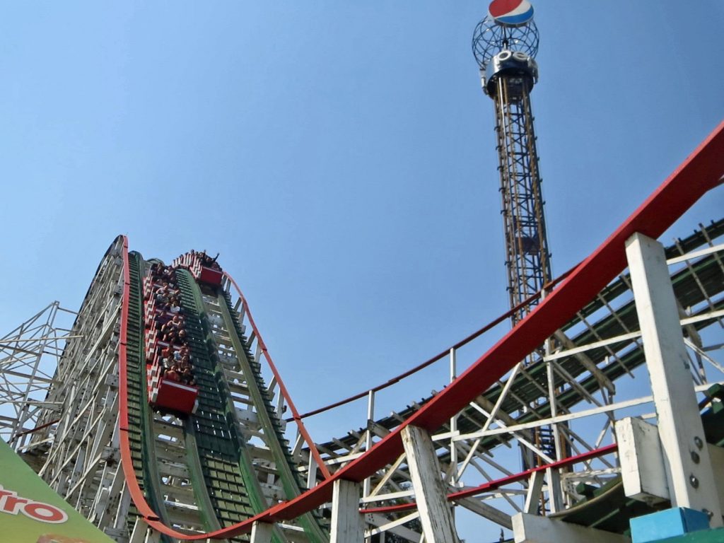 Montaña Rusa La Feria Chapultepec Magico