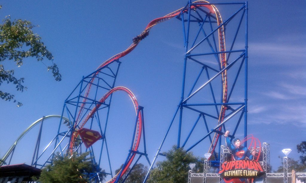 Superman Ultimate Flight Six Flags Discovery Kingdom