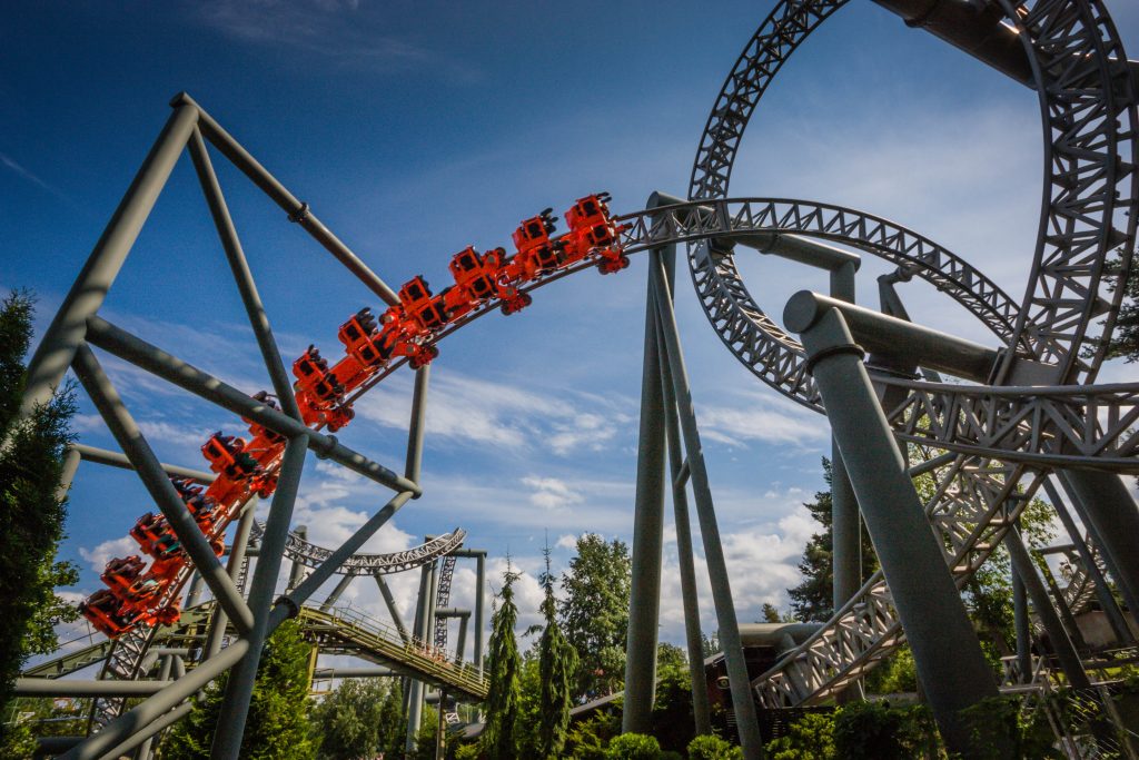 Tornado at Särkänniemi Amusement Park in Finland