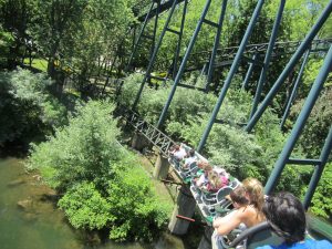 Whizzer at Six Flags Great America in Illinois, USA.