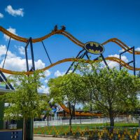 Batman The Ride at Six Flags Fiesta Texas