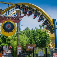 Chang at Six Flags Kentucky Kingdom