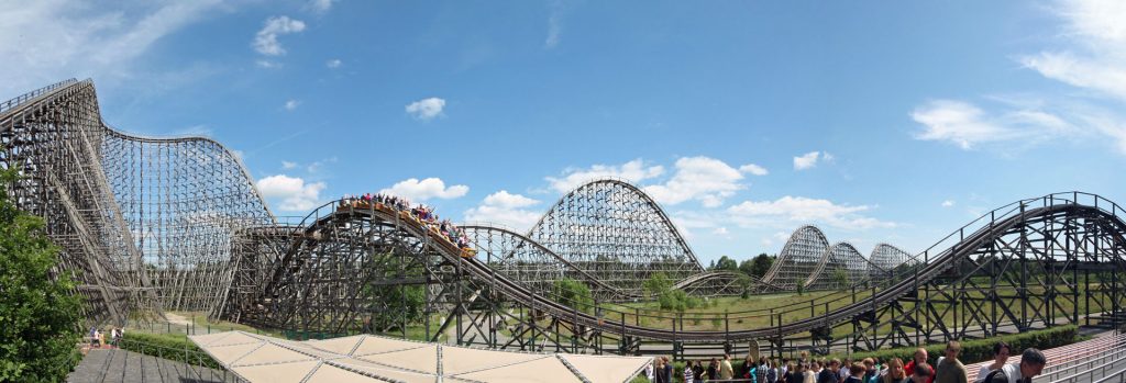 Colossus at Heide Park in Germany.