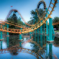 Corkscrew Valleyfair