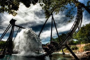 krake water splash heide park