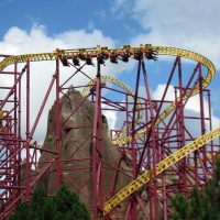 Volcano The Blast Coaster Kings Dominion