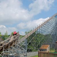 Voyage Holiday World lift hill