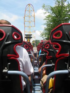 cear point seats top thrill dragster