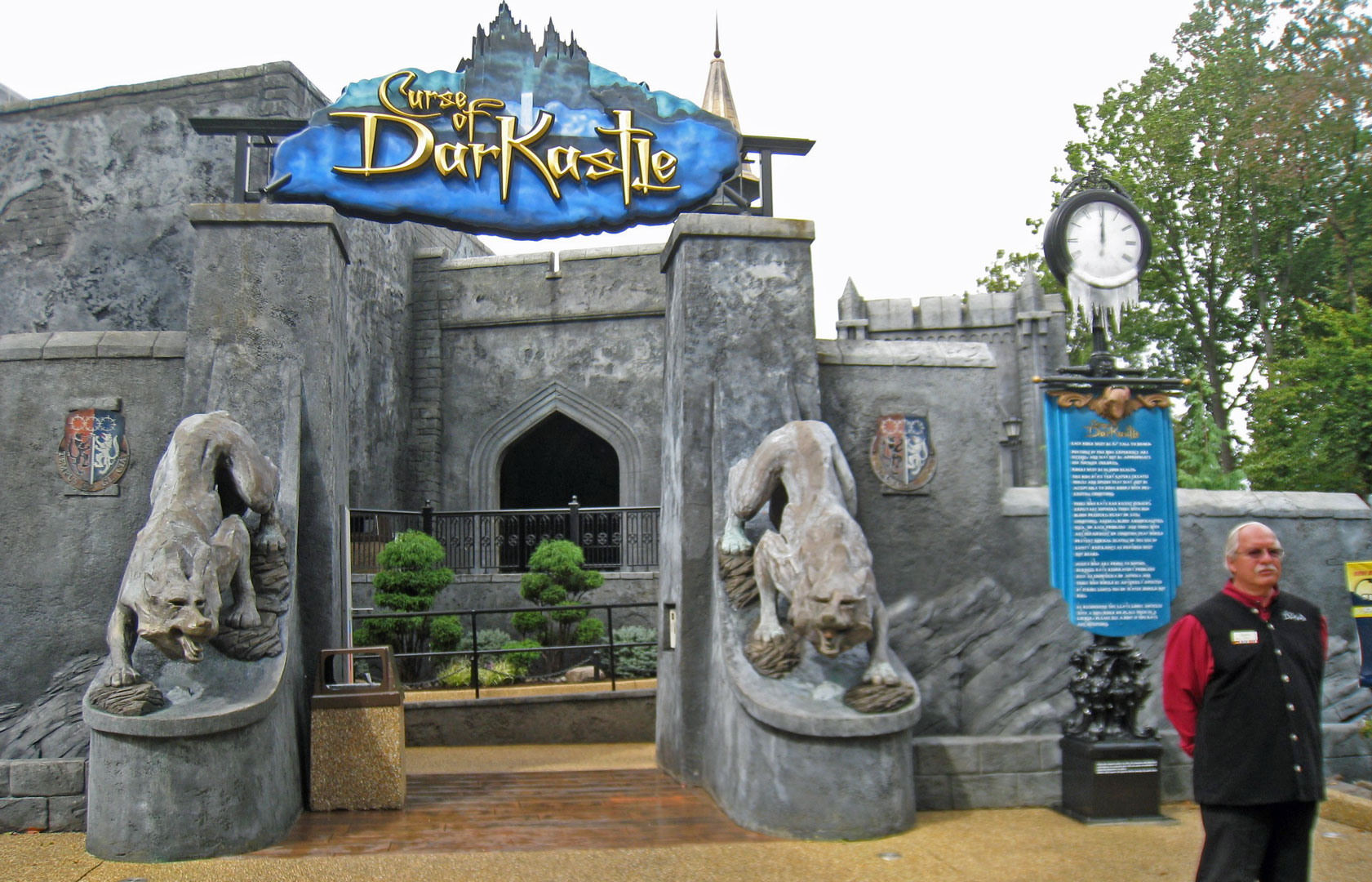 Busch Gardens Closes Curse Of Darkastle Coasterforce