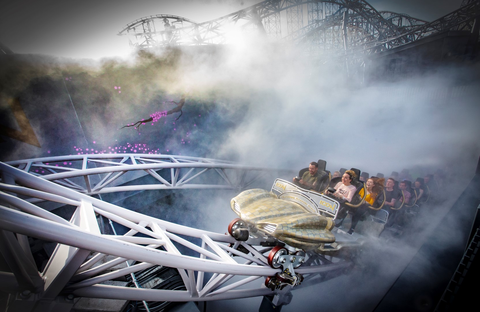 Icon opens at Blackpool Pleasure Beach COASTERFORCE