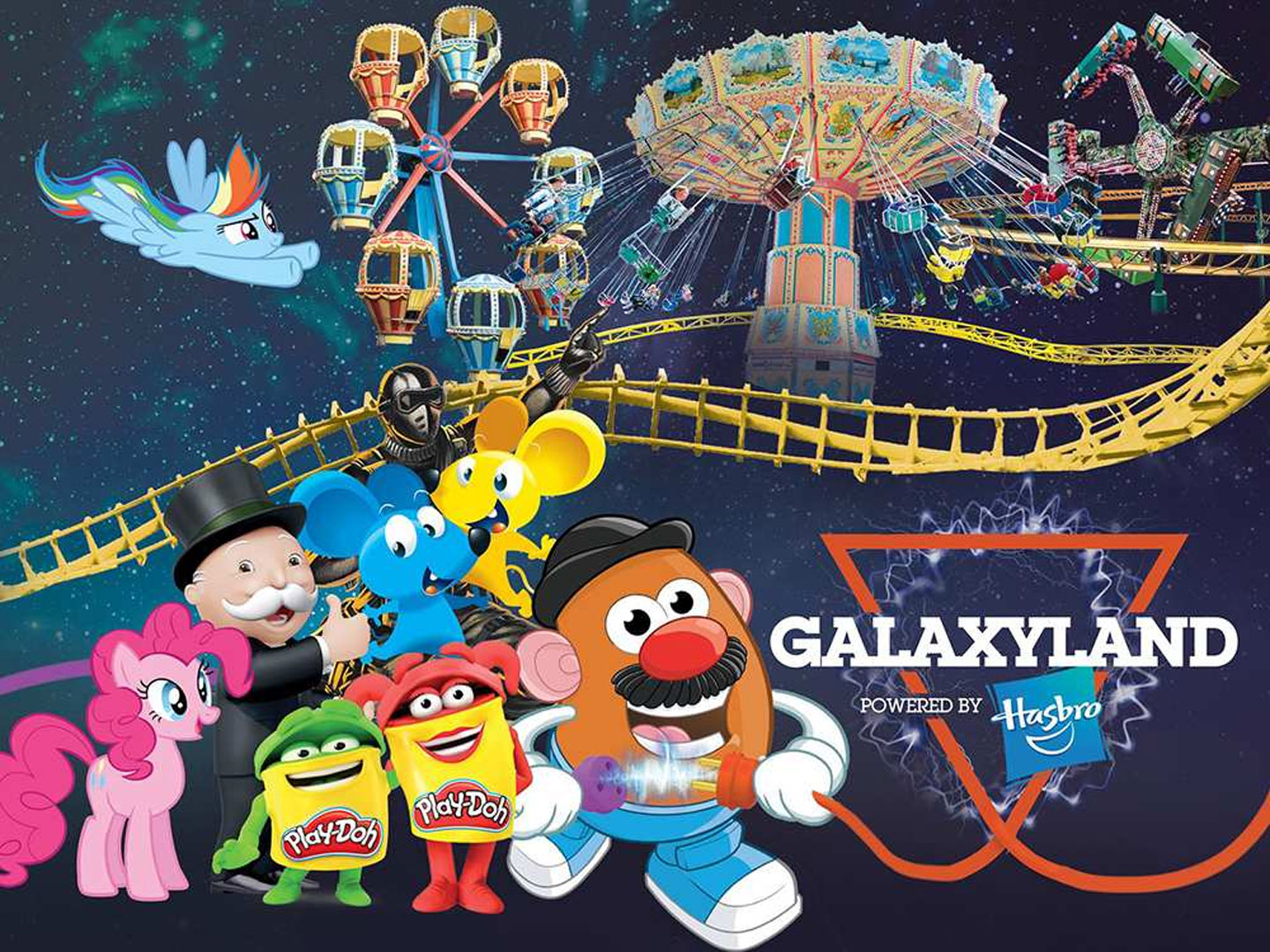 Hasbro To Bring The Game To Galaxyland Coasterforce