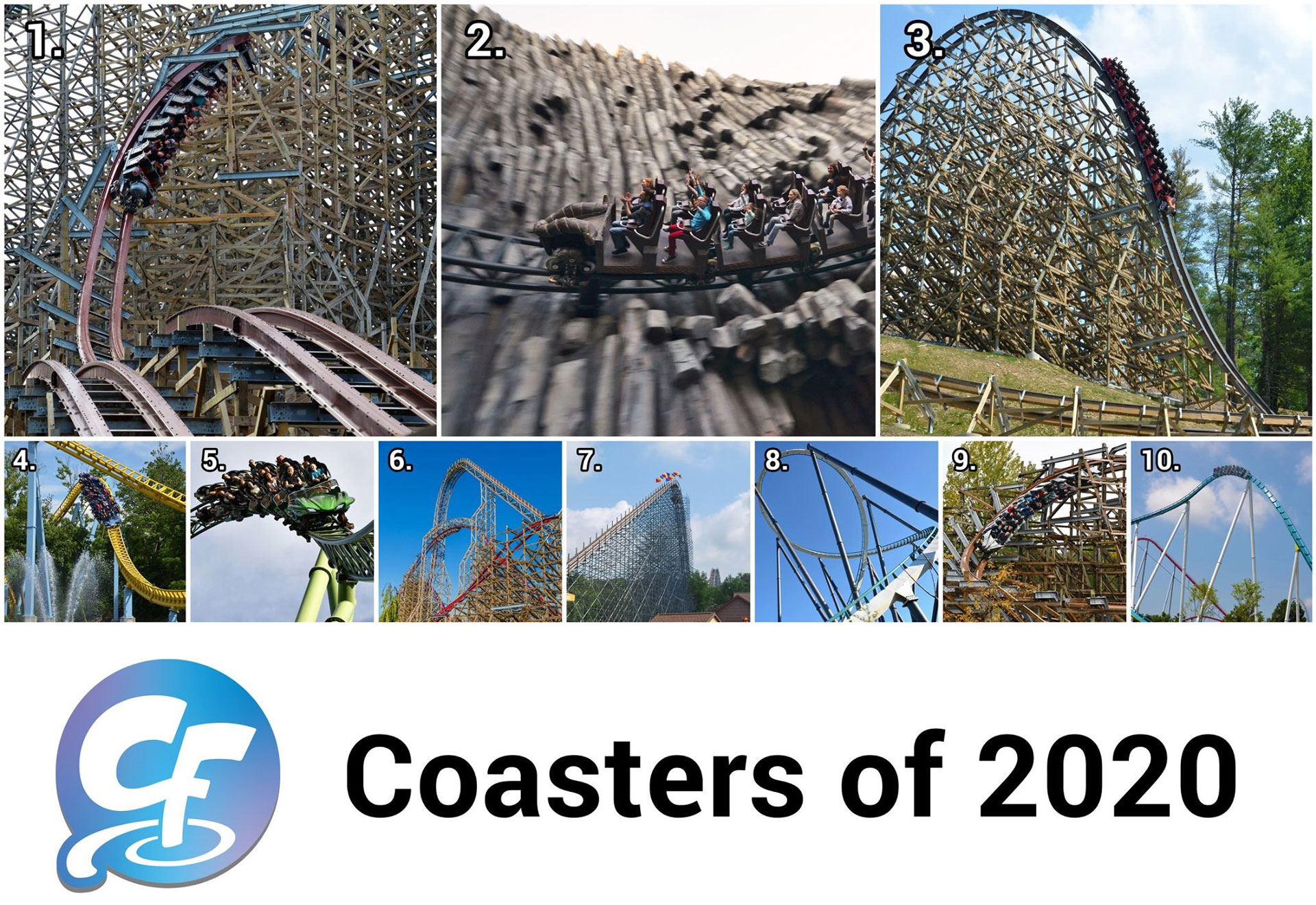 2020 CoasterForce Top 25 - COASTERFORCE