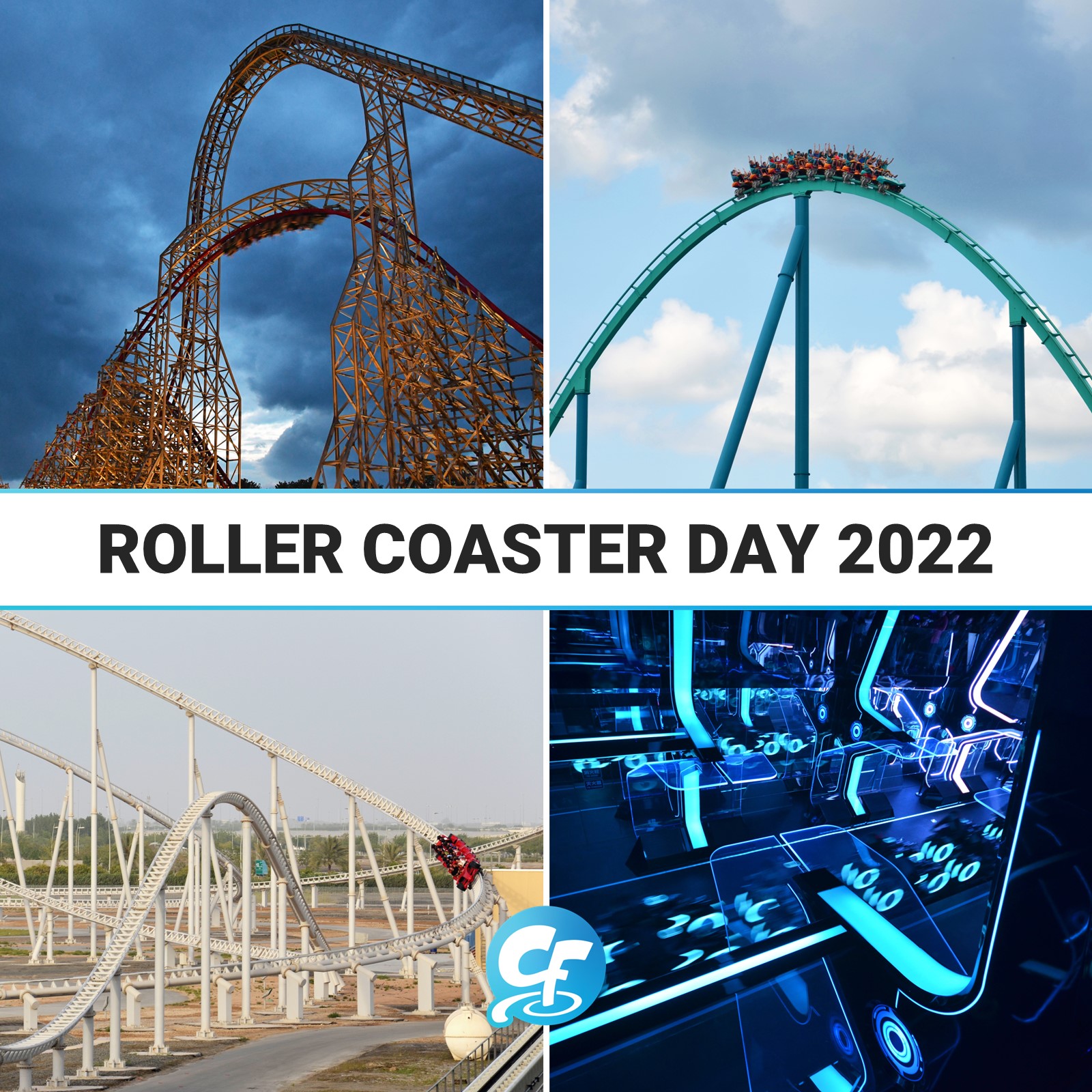 Happy Roller Coaster Day COASTERFORCE