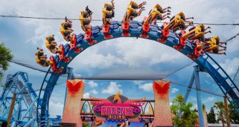 Phoenix Rising Over Busch Gardens