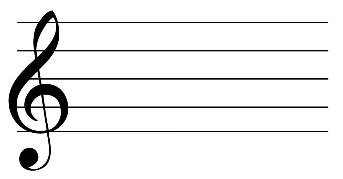 Как нарисовать все ноты и скрипичный ключ